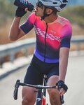 MONTON jersey de manga corta - CARDIN - rosa/negro/púrpura