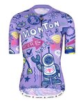 MONTON jersey de manga corta - ROBOTS LADY - púrpura/azul/amarillo