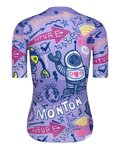 MONTON jersey de manga corta - ROBOTS LADY - púrpura/azul/amarillo