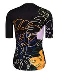 MONTON jersey de manga corta - JUNGLELEAF LADY - negro/multicolor
