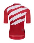 MONTON jersey de manga corta - SKULL III - blanco/rojo