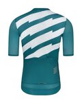 MONTON jersey de manga corta - SKULL III - turquesa/blanco