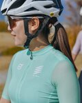MONTON jersey de manga corta - SKULL III LADY - verde/blanco