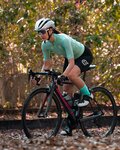 MONTON jersey de manga corta - SKULL III LADY - verde/blanco