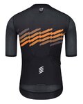 MONTON jersey de manga corta - SKULL THUNDER - gris/naranja