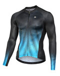 MONTON maillot de verano de manga larga - SPIRIT SUMMER - azul/negro