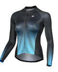 MONTON maillot de verano de manga larga - SPIRIT LADY SUMMER - azul/negro