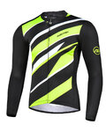 MONTON maillot de verano de manga larga - FERNWAR SUMMER - negro/verde