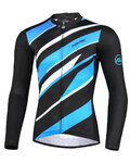 MONTON maillot de verano de manga larga - FERNWAR SUMMER - azul/negro