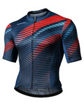 MONTON jersey de manga corta - MUSTANG - rojo/azul
