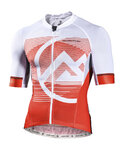 MONTON jersey de manga corta - MIRAGGIO - blanco/rojo