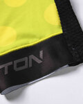 MONTON jersey de manga corta - CLIMBING FLOWER - negro/amarillo