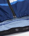 MONTON jersey de manga corta - MONDRIAN - azul/blanco