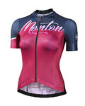 MONTON jersey de manga corta - BOUDARY LADY - rojo/púrpura