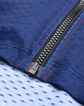 MONTON jersey de manga corta - GEO-SCALE CLARET - azul/rosa