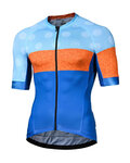 MONTON jersey de manga corta - CLIMBING FLOWER - azul