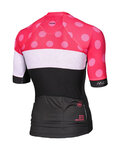 MONTON jersey de manga corta - CLIMBING FLOWER - negro/rosa