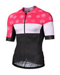 MONTON jersey de manga corta - CLIMBING FLOWER - negro/rosa