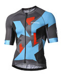 MONTON jersey de manga corta - CINDER - gris/azul/rojo