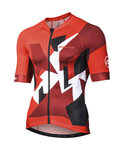 MONTON jersey de manga corta - CINDER - negro/rojo/blanco
