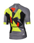 MONTON jersey de manga corta - CINDER - amarillo/gris