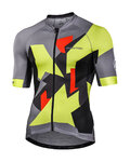MONTON jersey de manga corta - CINDER - amarillo/gris