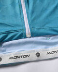 MONTON jersey de manga corta - RUBBER CHAIN - turquesa