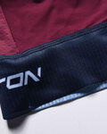 MONTON jersey de manga corta - SPLIT - púrpura/blanco