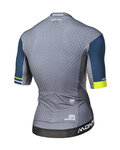 MONTON jersey de manga corta - VENUCIA - amarillo/azul/gris