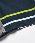 MONTON jersey de manga corta - VENUCIA - amarillo/azul/gris