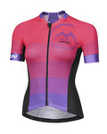 MONTON jersey de manga corta - ALANYA LADY - púrpura/rojo
