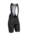 MONTON pantalones cortos de tirantes - MOVING LADY - negro
