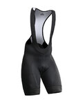 MONTON pantalones cortos de tirantes - PURSUIT - negro