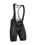 MONTON pantalones cortos de tirantes - TRANSCENDENCY - negro