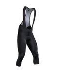 MONTON Pantalón 3/4 con tirantes - MOVING - negro