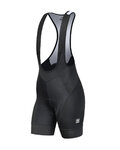 MONTON pantalones cortos de tirantes - ALVIN MINI LADY - negro