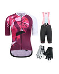 MONTON mega set - FLAMINGO LADY - negro/rosa/blanco