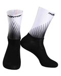 MONTON calcetines clásicos - HOWAIN MID CALF - blanco/negro