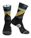 MONTON calcetines clásicos - GREFFIO 2  - negro/amarillo