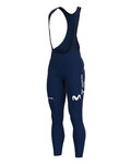 ALÉ pantalones largos con tirantes - MOVISTAR 2021 WINTER - azul