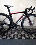 MUC-OFF alfombrilla para bici - BIKE MAT - negro/rosa/blanco