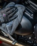 MUC-OFF bayeta para bicicleta - POLISHING CLOTH - gris