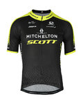 GIORDANA jersey de manga corta - MITCHELTON-SCOTT '20 - negro/amarillo
