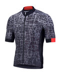 NALINI jersey de manga corta - AIS NARANCO 2.0 - gris/rojo/blanco