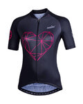NALINI jersey de manga corta - AIS CHIC 2.0 LADY - negro/rosa