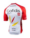 NALINI jersey de manga corta - COFIDIS 2020 - rojo/blanco