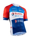 NALINI jersey de manga corta - DIRECT ENERGIE 2020 - blanco/azul/rojo