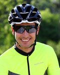 NALINI jersey de manga corta - AIS MORTIROLO 2.0 - negro/amarillo