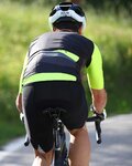 NALINI jersey de manga corta - AIS MORTIROLO 2.0 - negro/amarillo