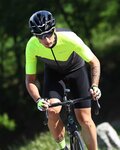 NALINI jersey de manga corta - AIS MORTIROLO 2.0 - negro/amarillo